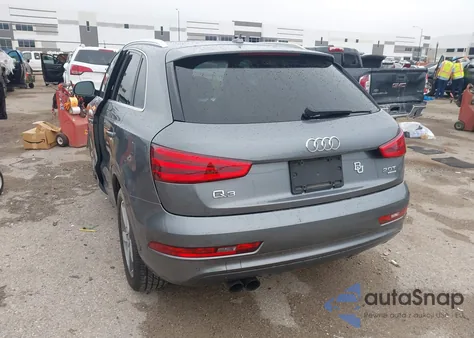 2015 Audi Q3 2.0T Premium Plus from USA, damaged, VIN WA1EFCFS7FR012448